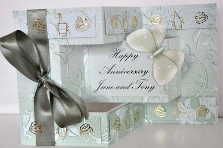 Delicate Embossed Silk Floral Paper - Spearmint by Elaine Thompson