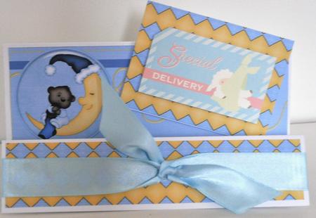 Sweet Dreams Boy Border Sheet by Elaine Thompson
