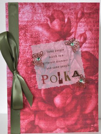 Vintage Tea Rose Red A4 Backing Paper by Elaine Thompson
