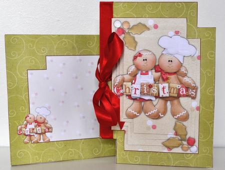 Missing Corners Christmas Gingerbread Pyramid Kit by Elaine Thompson
