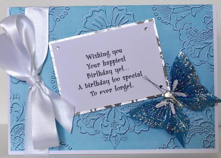 Teal Floral Embossed A4 Backing Paper by Elaine Thompson