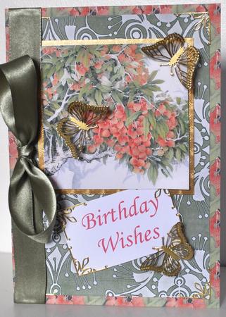 Olive Linen Snowflake A4 Backing Paper by Elaine Thompson