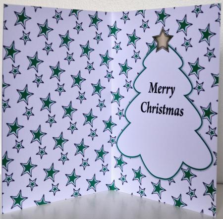 Christmas Tree Insert (green) by Elaine Thompson