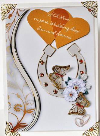 Horseshoe - Wedding Day by Elaine Thompson