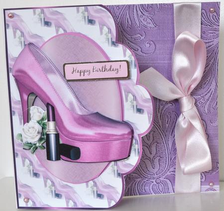 Glossy Pink Shoes by Elaine Thompson