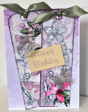 Heaven Scent Bookmarks in Blushing Pink by Elaine Thompson