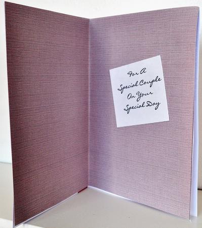 Shabby Summertime Cinnamon 'linen Embossed' Backing Paper by Elaine Thompson