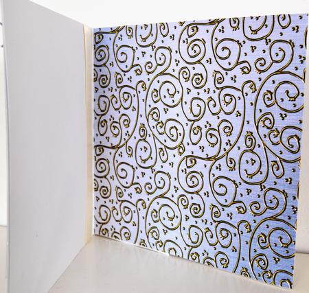 Metallics 'metallic Swirls - Gold' Backing Paper by Elaine Thompson
