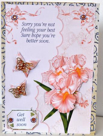 Metallics 'metallic Swirls - Silver' Backing Paper by Elaine Thompson
