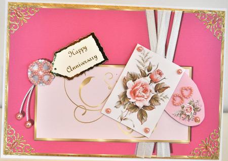 Rose Blush Card Kit by Elaine Thompson