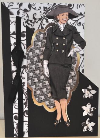 Elegant Black Suit by Elaine Thompson
