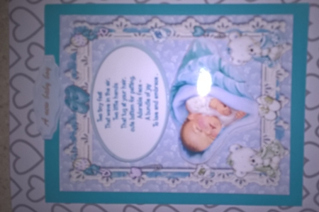 Beautiful New Baby Boy by Elaine Yallop