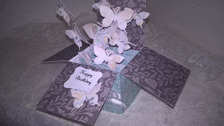 Butterfly Embellishments - Set 002 - Romantic Roses by Elaine Yallop