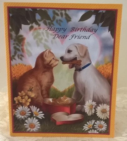 The Sunset and Animal Romance Toppers by Elaine Yallop