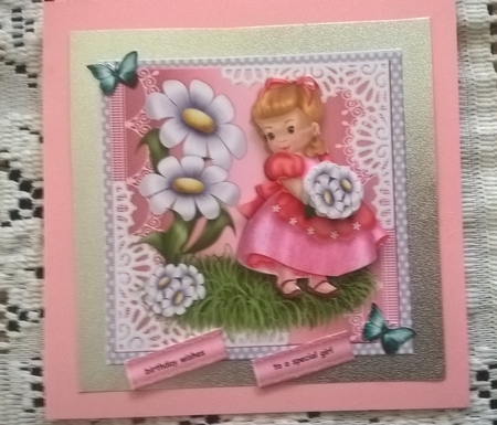 Cute Little Girl by Elaine Yallop