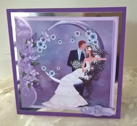 Moonlight Dreams Bride & Groom Mini Kit by Elaine Yallop
