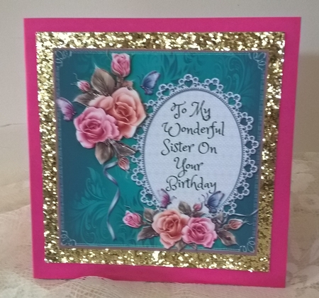 To My Wonderful Sister On Your  Birthday by Elaine Yallop