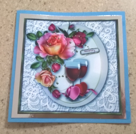 Splendifforous Card Topper 3 by Elaine Yallop