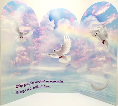 Fantasy Sky Tri Fold by Elena Pavlova