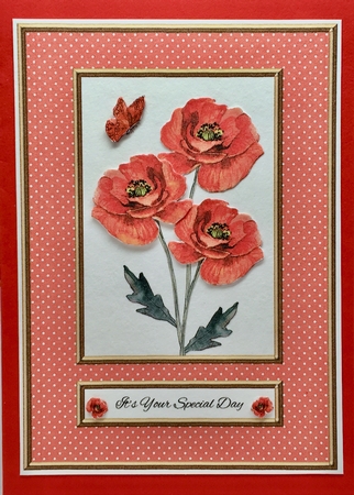Lovely Red Poppies Topper #1 by Elena Pavlova
