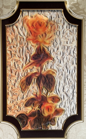 Oil Paint Rose Card Fronts & Blank Insert by Elena Pavlova