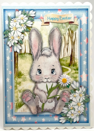 Bunny in the Forest by Elena Pavlova