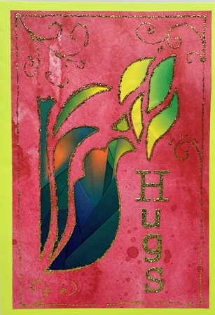 Patience Artistic Flower Iris Folding Pattern by Elena Pavlova