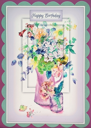 WILDFLOWER VASE TOPPERS by Elena Pavlova