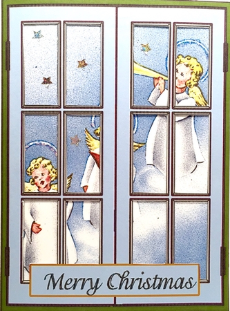 Through My Window Merry Christmas from the Angels by Elena Pavlova