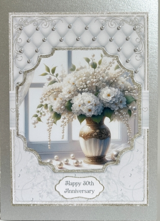PEARL ANNIVERSARY FLOWERS by Elena Pavlova