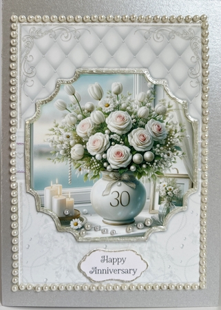PEARL ANNIVERSARY FLOWERS by Elena Pavlova