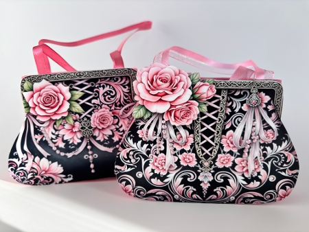 Victorian Rose Handbags CLIPART  by Elena Pavlova