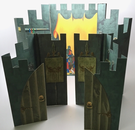 Castle Fort Gatefold Double Cascade Card Kit by Elena Pavlova