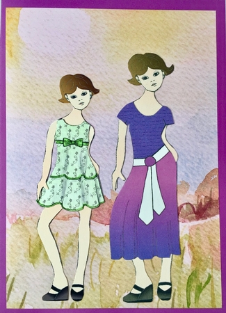 Sheet 1 Paper Doll. by Elena Pavlova