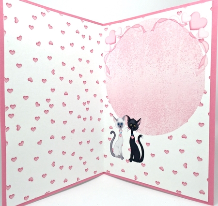 The Love Cats Wedding, Engagement or Anniversary Insert by Elena Pavlova