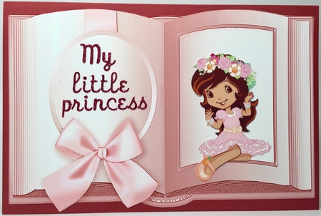 Peach and Green Book Frame Card Fronts by Elena Pavlova