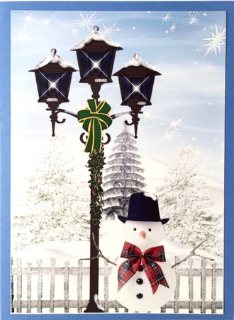 6 Christmas Lampost Scenes, Cu4cu by Elena Pavlova