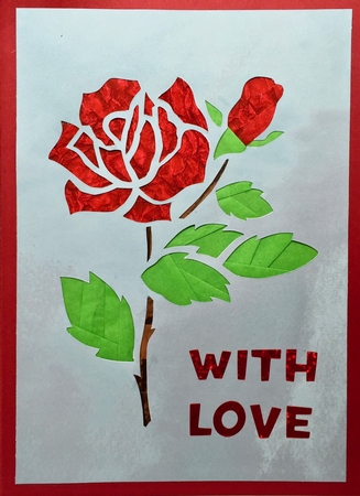 Red Rose by Elena Pavlova