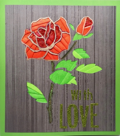 Red Rose by Elena Pavlova