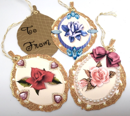 Vintage Cameo Pendant Toppers by Elena Pavlova