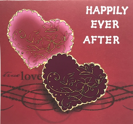 Scalloped Hearts with Swirly Flower Set 1 by Elena Pavlova