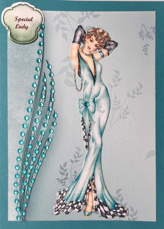 Art Deco Diana by Elena Pavlova