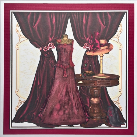The Dressing Room Card Topper by Elena Pavlova