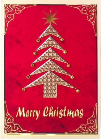 Mixed Christmas Words in Gold - Cu4cu by Elena Pavlova
