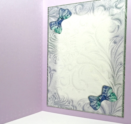 Lavender Opalescent Bouquet Insert by Elena Pavlova