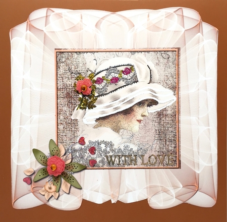 Gold Metallic Sentiments by Elena Pavlova