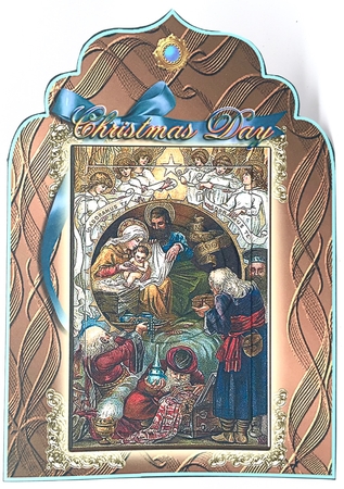 Elegant Nativity Card Mini Kit by Elena Pavlova