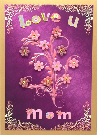 Two Luxury Purple and Gold Easter Backgrounds by Elena Pavlova