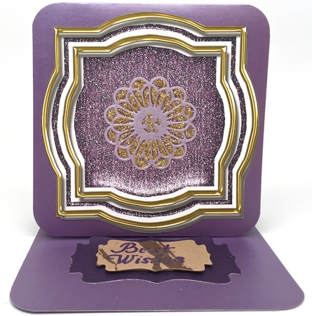 16 Gold Framed Glitter Mats - Cu4cu by Elena Pavlova