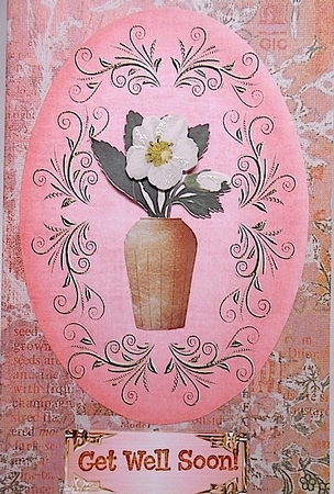 12 Vintage Fabric Sentiment Tags by Elena Pavlova